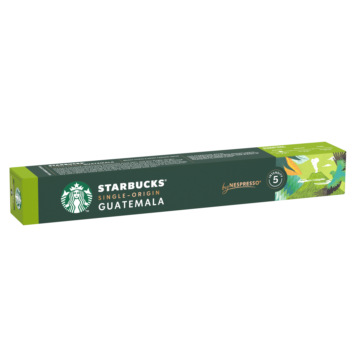 STARBUCKS Single-Origin Guatemala, 10 бр. кафе капсули за NESPRESSO кафемашини