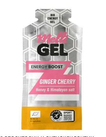 MelliGEL Originals Енергиен гел с мед GingerCherry