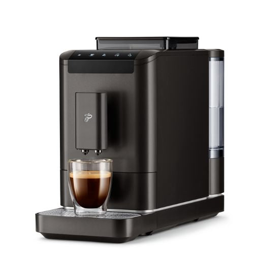 Aparat de cafea Tchibo ESPERTO 2 Caffe, granit negru + cadou boabe de cafea Tchibo Espresso Milano, 1 kg.