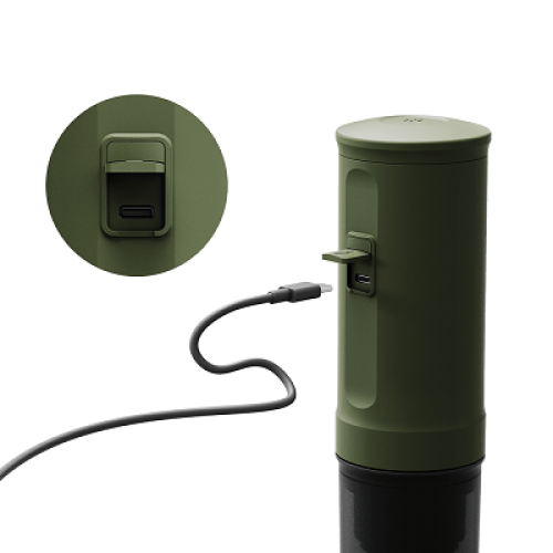 Espressor portabil OUTIN Nano, verde