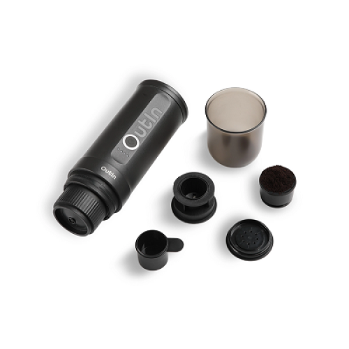 Espressor portabil OUTIN Nano, gri