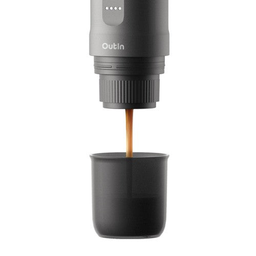 Espressor portabil OUTIN Nano, gri
