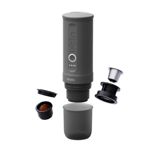 Espressor portabil OUTIN Nano, gri