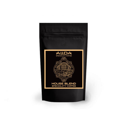 ALLDA Speciality Coffee House Blend кафе на зърна, 200 гр