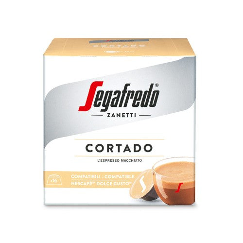 Segafredo CORTADO съвместими капсули за Dolce Gusto, 16 бр