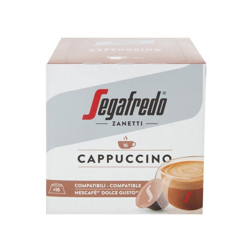 Segafredo CAPPUCCINO съвместими капсули за Dolce Gusto, 16 бр