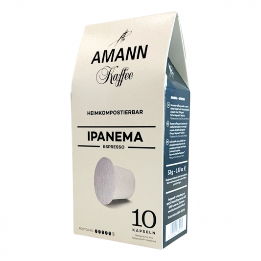 Amann Kaffee Ipanema Espresso кафе капсули съвместими с Nespresso кафемашини