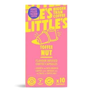 Capsule de cafea Little's FRENCH VANILLA pentru aparat de cafea Nespresso, 10 buc