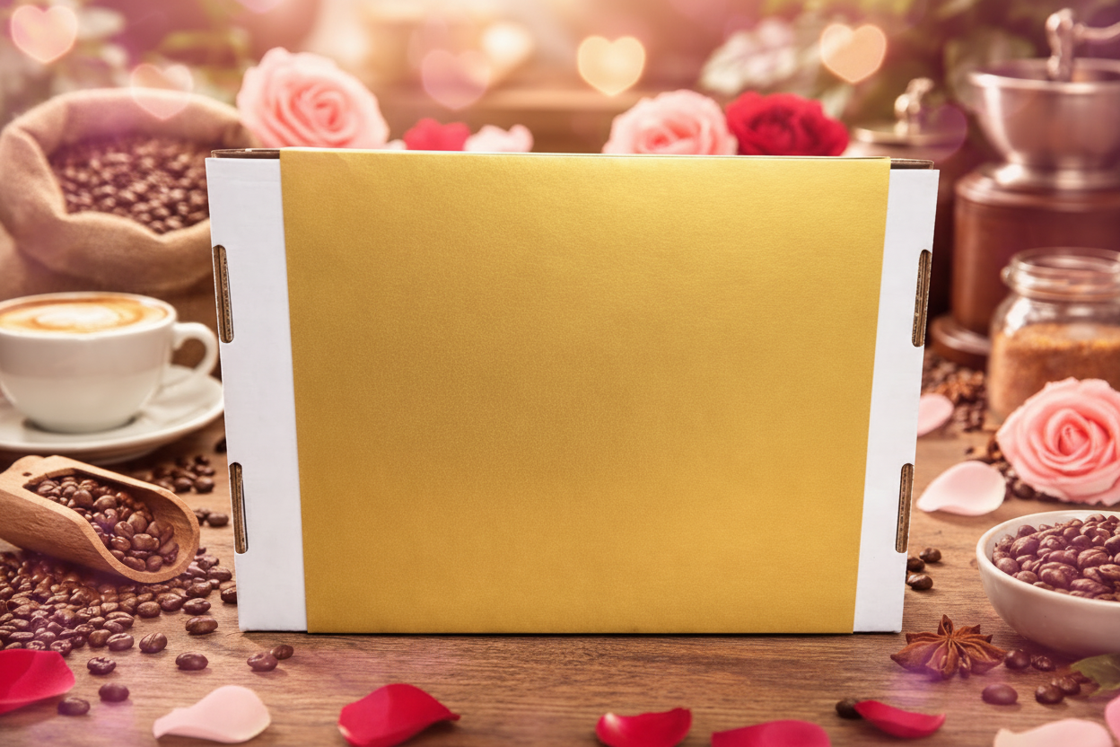 Голяма подаръчна кутия “Кафе и Наслада” – Перфектният подарък за всеки ценител