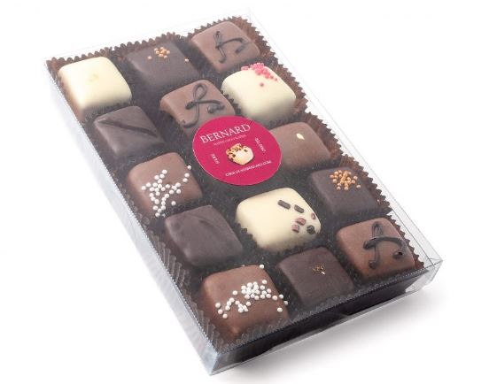 Bernard шоколадова бонбониера асорти 190гр.