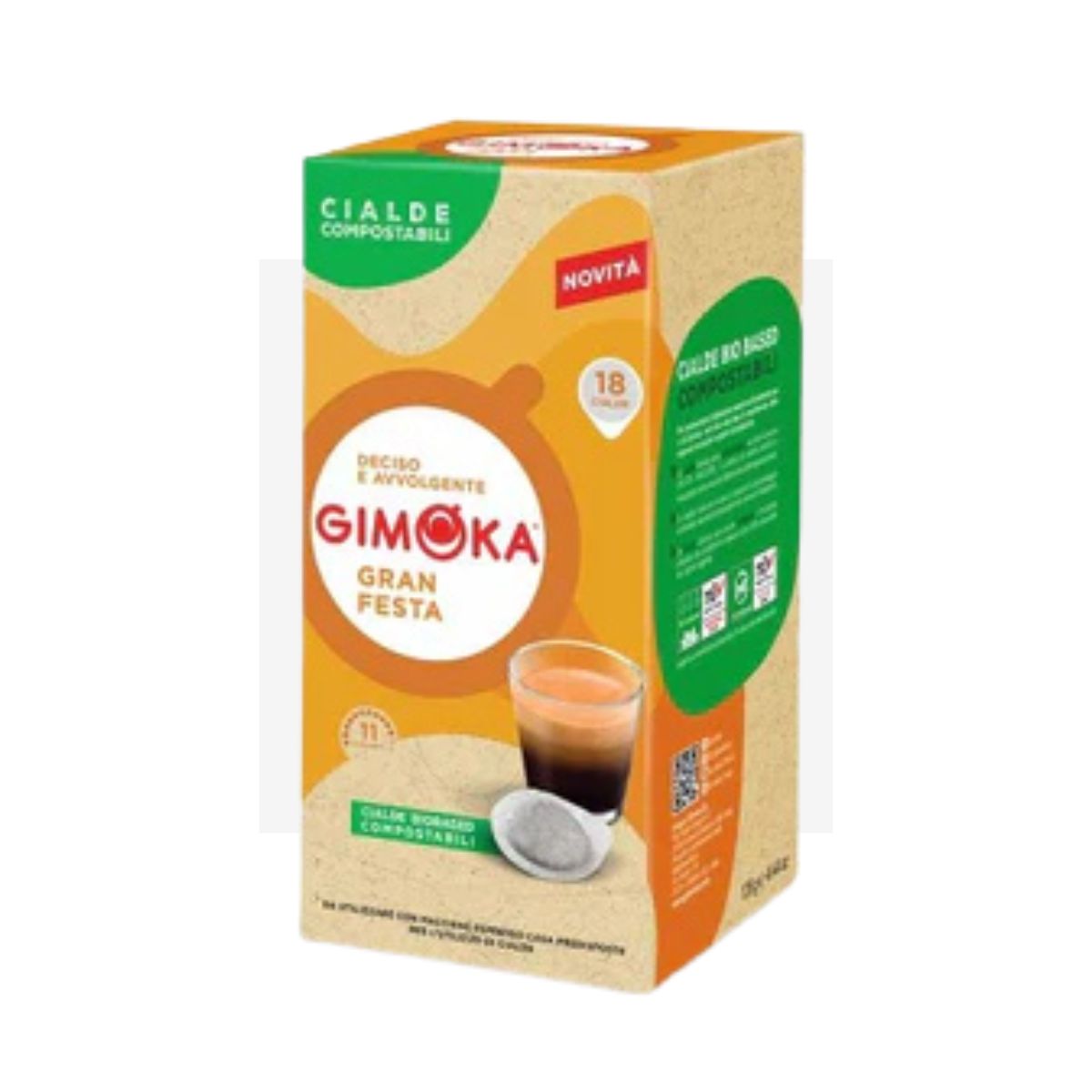 Doze de cafea Gimoka GRAN FESTA, 18 buc