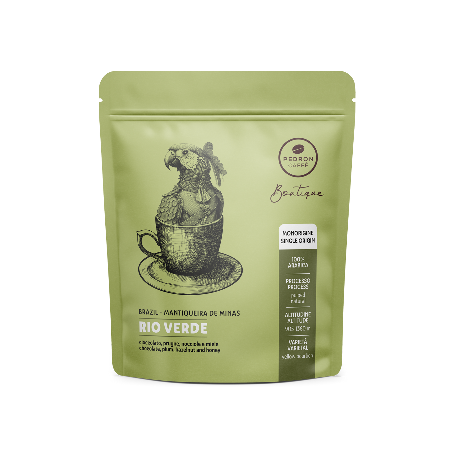 Brazil Rio Verde, Pedron Specialty Coffee, 250 гр кафе на зърна