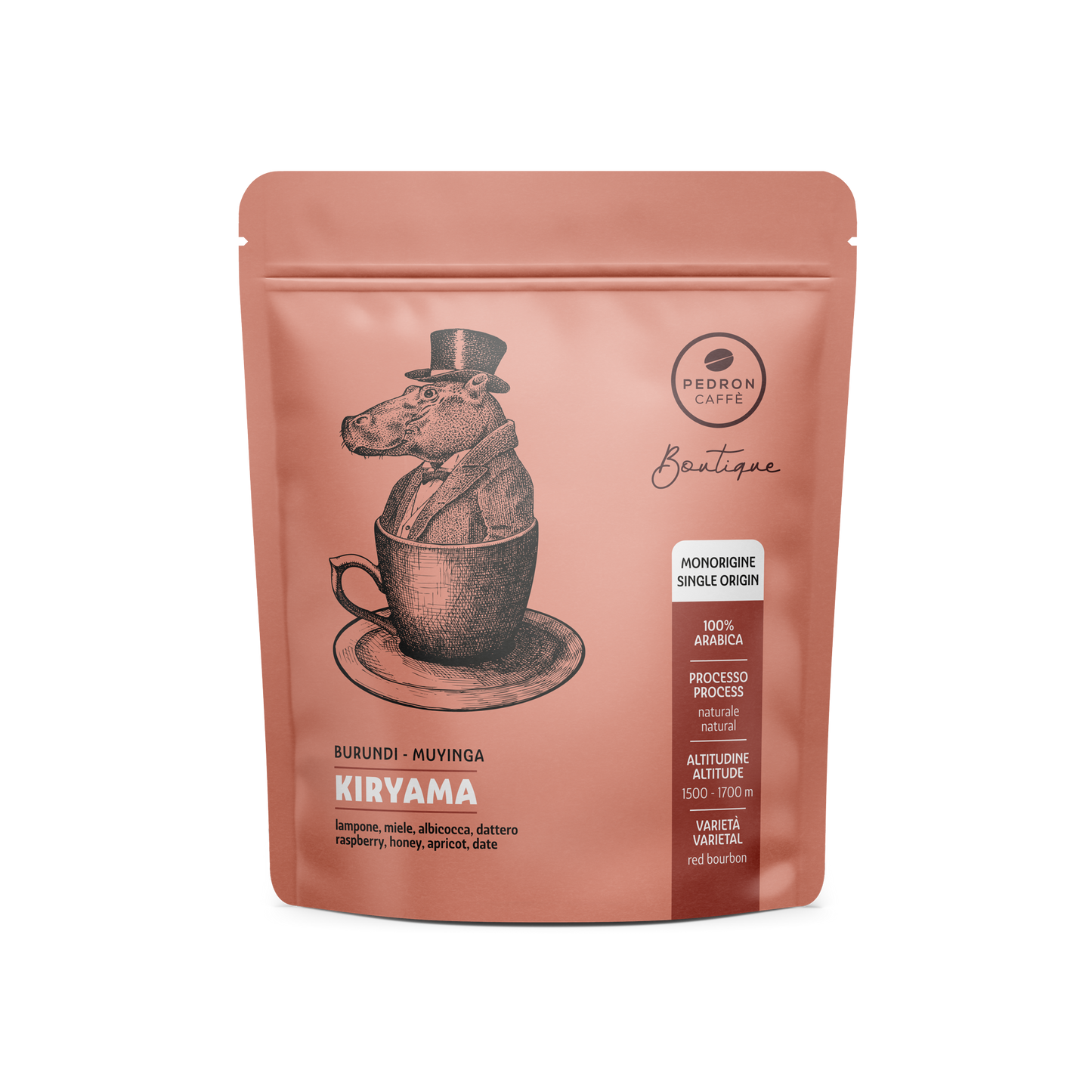 Burundi Muyinga Kiryama, Pedron Specialty Coffee, 250 гр кафе на зърна