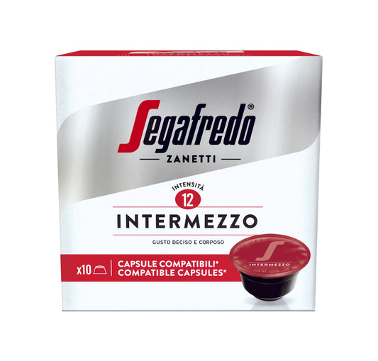 Segafredo INTERMEZZO съвместими капсули за DOLCE GUSTO, 10 бр