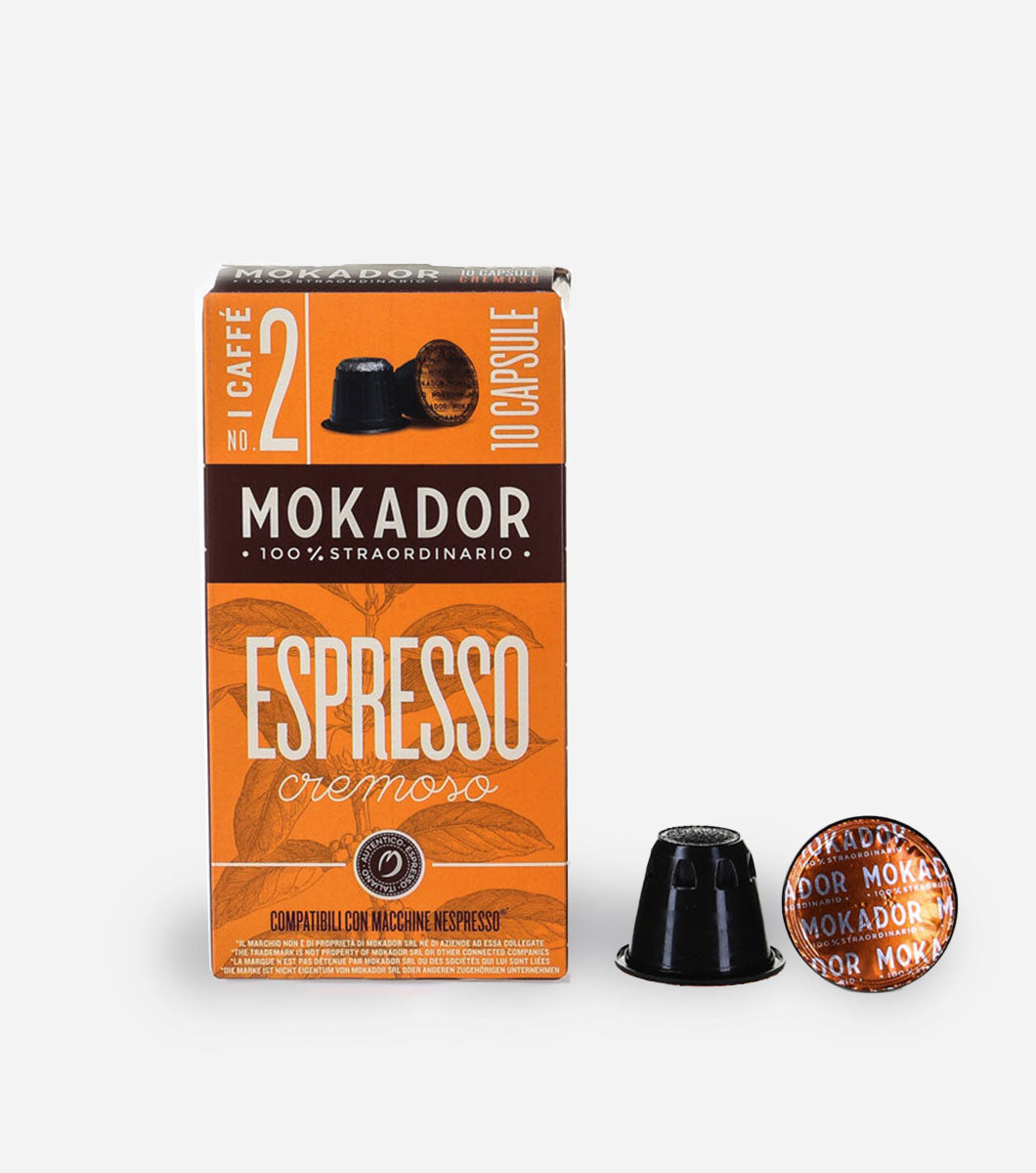 Mokador Espresso Cremoso кафе капсули за NESPRESSO кафемашина, 10 бр