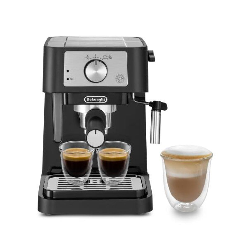 Кафемашина DeLonghi EC260.BK за мляно кафе и Филтъp зa ĸaфe дoзи – Е.Ѕ.Е cиcтeмa