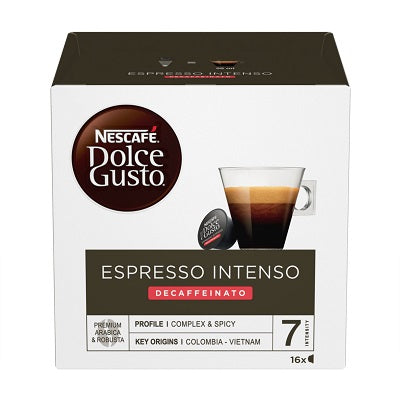 NESCAFE Dolce Gusto Espresso Intenso Decafeinato capsule 16 buc.
