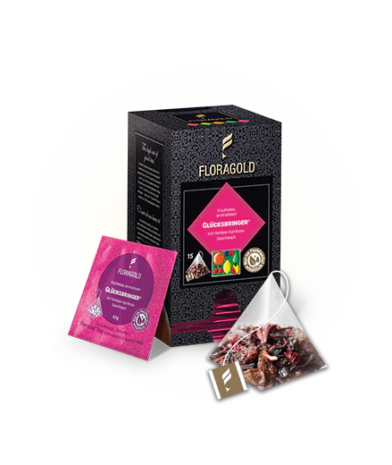 Floragold Плодов чай на щастието, 15 бр сашета
