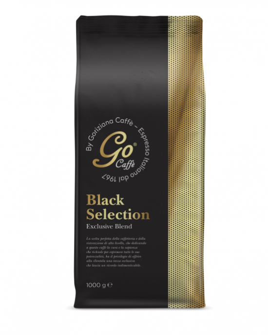 Goriziana GO CAFFÈ BLACK SELECTION кафе на зърна, 1 кг
