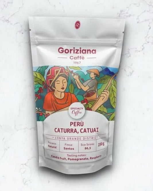 Goriziana Caffee Specialty coffee - Perù Finca Los Santos кафе на зърна, 250 гр