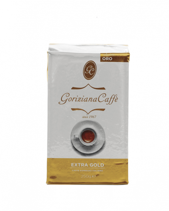 Cafea macinata Goriziana Caffee Extra Gold, 250 g