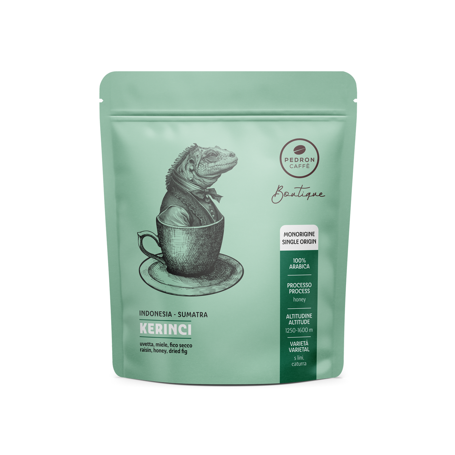 Indonesia-Sumatra Kerinci, Pedron Specialty Coffee, 250 гр кафе на зърна