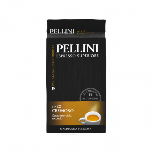 PELLINI Superiore N20 Cremoso cafea măcinată, 250 g