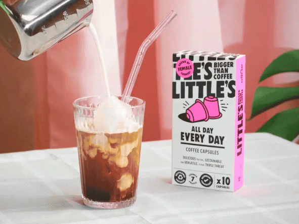 Capsule de cafea Little's CREAMY CARAMEL pentru aparat de cafea NESPRESSO, 10 buc