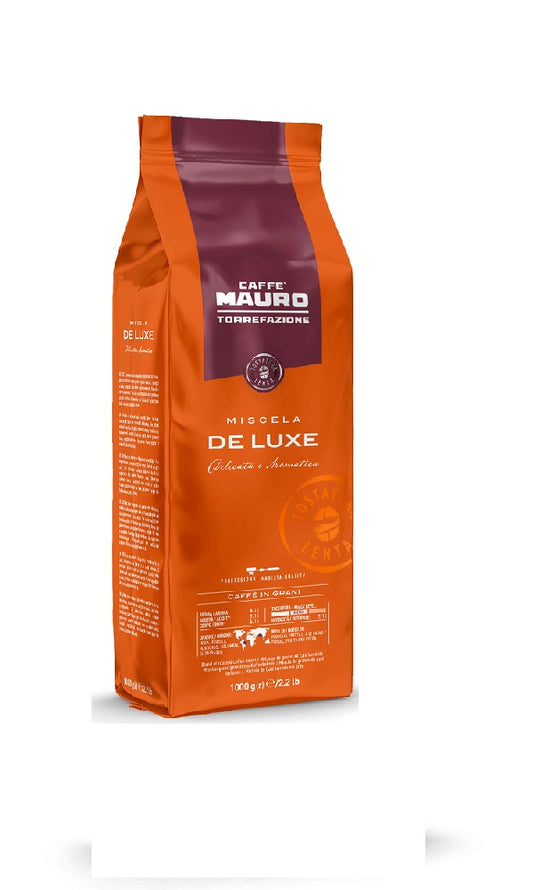 Cafea boabe Caffe Mauro Deluxe, 1 kg