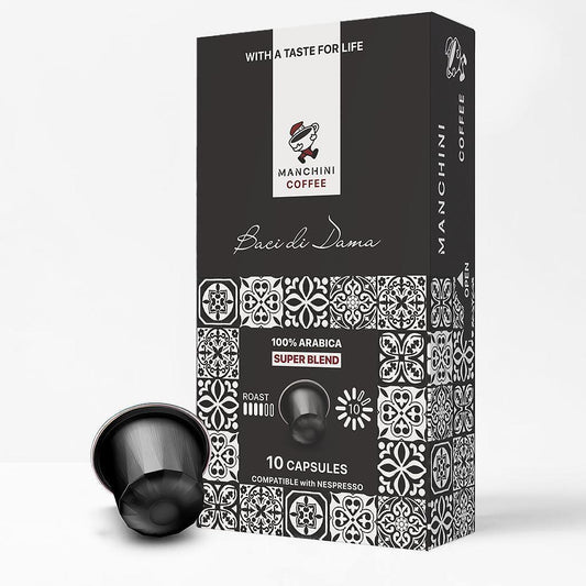 Manchini Coffee BACI DI DAMA капсули съвместими с Nespresso 10бр.