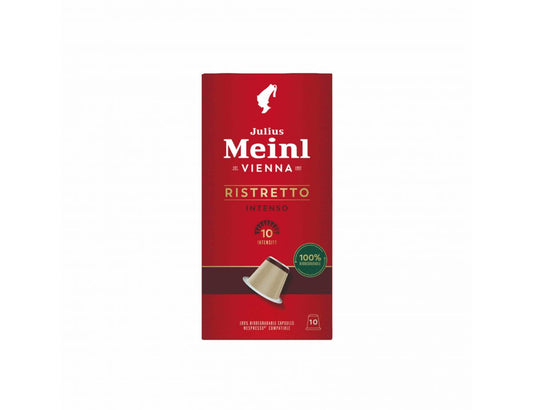Julius Meinl Ristretto Intenso capsule pentru aparatele de cafea Nespresso, 10 buc