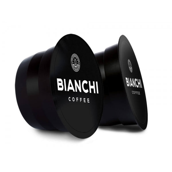 Capsule de cafea Bianchi Collezione Nero Gusto Crema Aroma pentru aparatele de cafea Dolce Gusto, 16 buc