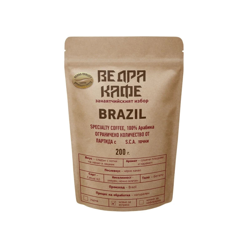 Ведра Specialty кафе Brazil 85 S.C.A.