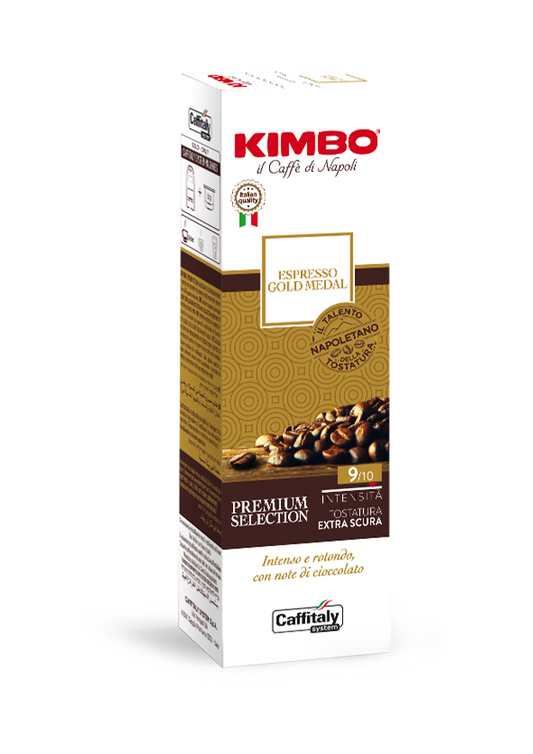 Kimbo Espresso Gold Medal кафе капсули за Caffitaly кафемашини, 10 броя