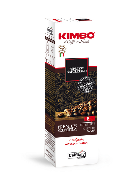 Kimbo Espresso Napoli кафе капсули за Caffitaly кафемашини, 10 броя