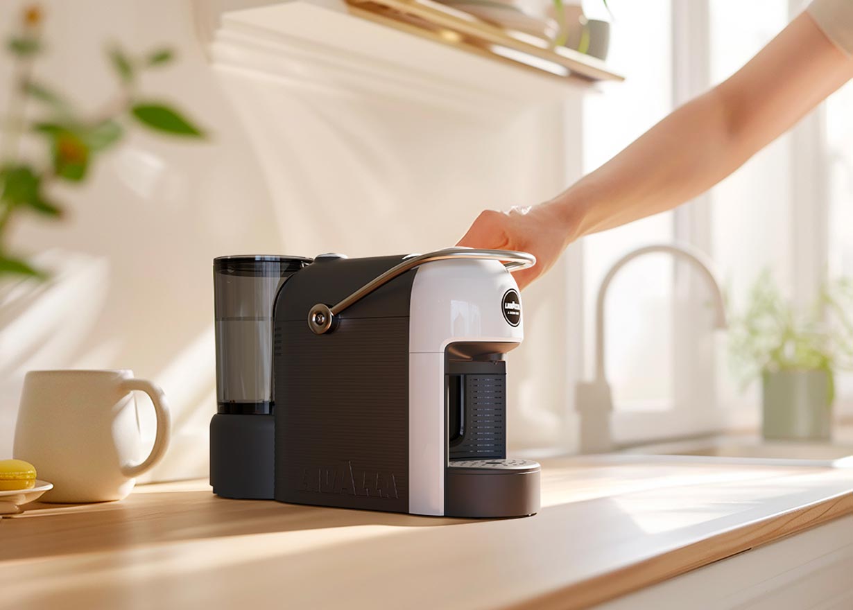 Lavazza A Modo Mio Jolie EVO кафемашина, бяла