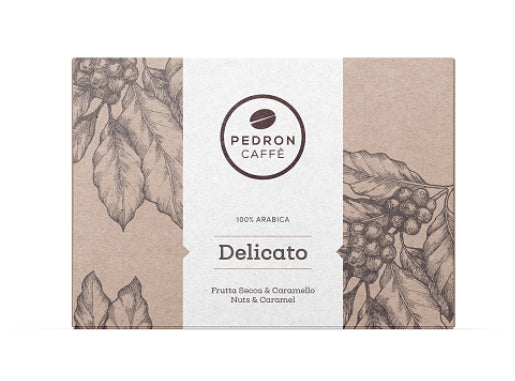 Pedron Caffe Delicato кафе дози, 100 броя