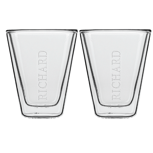Cafenele Richard Cești de cafea cu pereți dubli, 85 ml