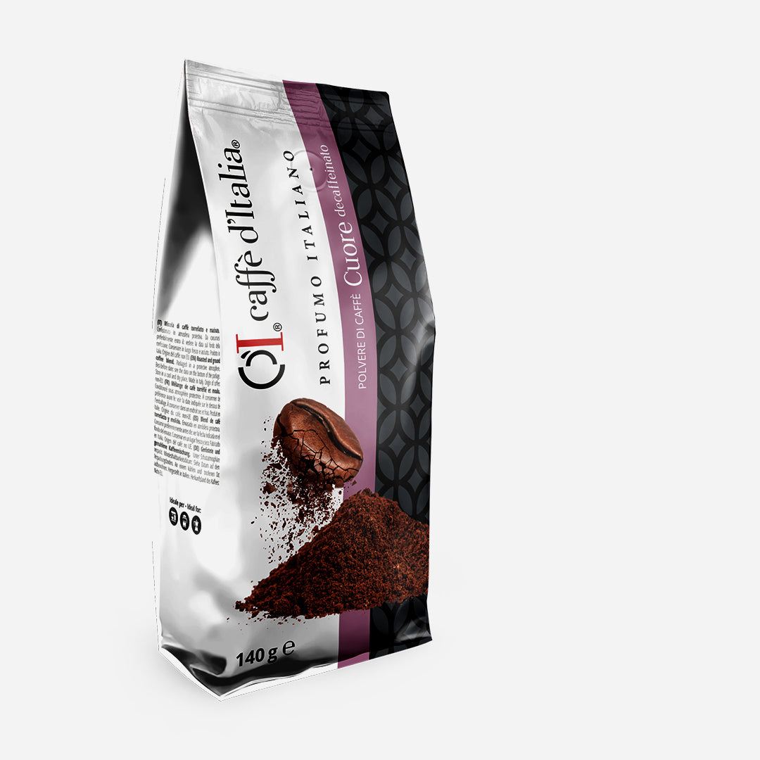 Cafea macinata Caffe Ditalia Cuore, 140 g