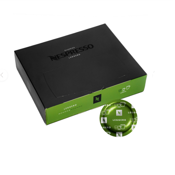 Nespresso pro Leggero, 50 de capsule de cafea