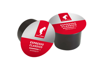 Julius Meinl Espresso Classico capsules for Lavazza Blue with rich espresso flavor and medium intensity