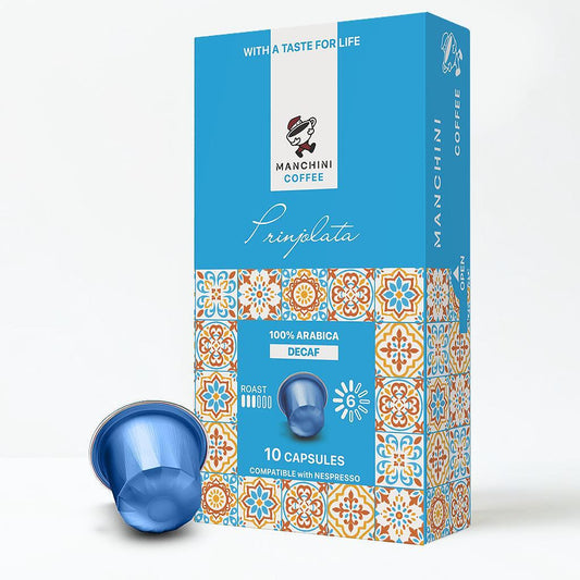 Manchini Coffee PRINJOLATA DECAF капсули съвместими с Nespresso 10бр.