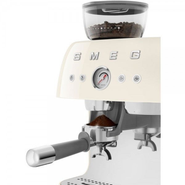 SMEG EGF03CREU Aparat de cafea espresso cu rasnita de cafea integrata