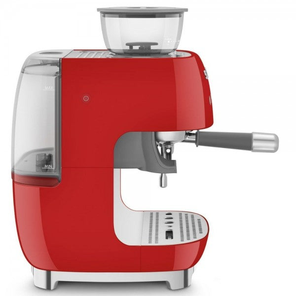 SMEG EGF03RDEU Aparat de cafea espresso cu rasnita de cafea integrata