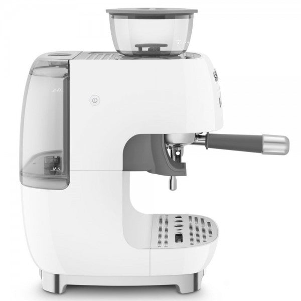 SMEG EGF03WHEU Aparat de cafea espresso cu rasnita de cafea integrata
