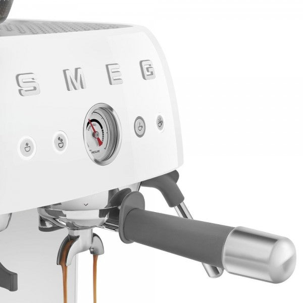 SMEG EGF03WHEU Aparat de cafea espresso cu rasnita de cafea integrata