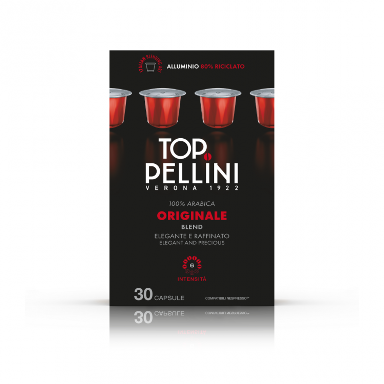 Pellini Top Originale кафе капсули съвместими с Nespresso кафемашини, 30 бр