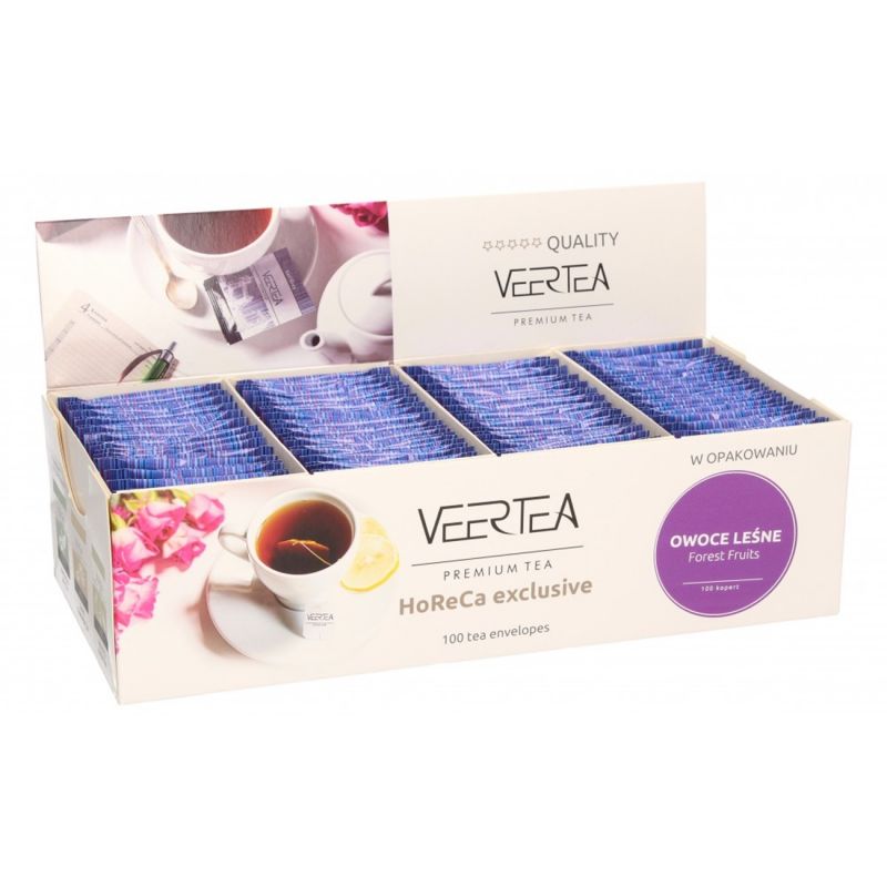 Veertea Amazing Forest Fruits – плодов чай Горски плодове, 100 пакетчета