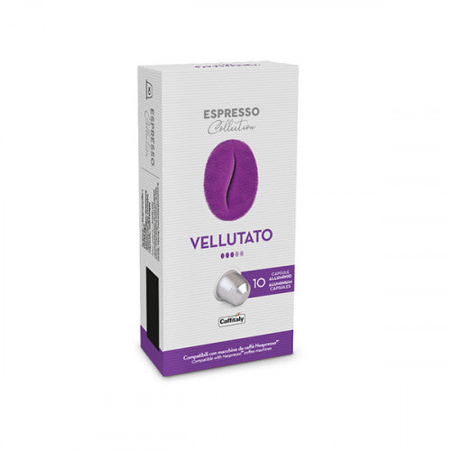 Caffitaly Espresso Collection Vellutato – 10 кафе капсули за Nespresso, 100% Арабика