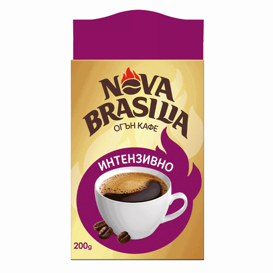 Nova Brasilia Интензивно мляно кафе, 200 гр